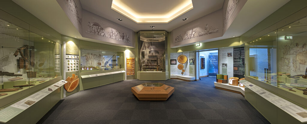 Wooden Underworld Gallery at Vindolanda